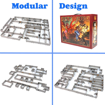 Dirt Cheap Dungeons Knight Dungon Set usa-made with recycled materials.