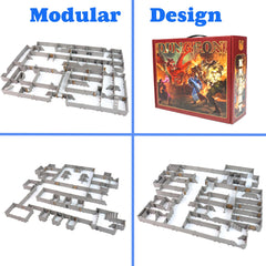 Dirt Cheap Dungeons Knight Dungon Set usa-made with recycled materials.