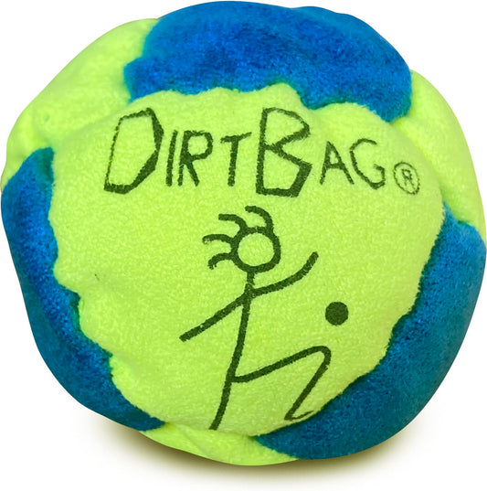 DIRTBAG footbags in bright colors for vibrant training sessions.