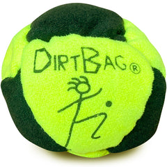 Dirtbag handmade footbags in bright colors for standout practice sessions.