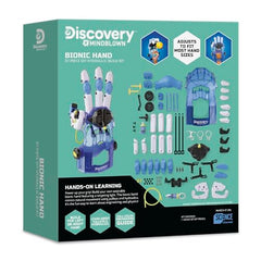 Discovery Kids bionic hand wearable robotics project in action