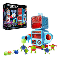 Discovery Prize-Pod Robot Kit front view for engaging STEM play