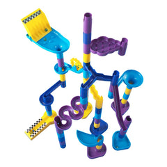 Discovery Toys Marbleworks starter set shows hands-on STEM exploration.