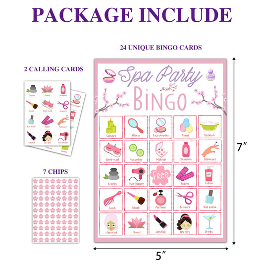 Disfuco Spa Bingo chips and caller chips for smooth rounds