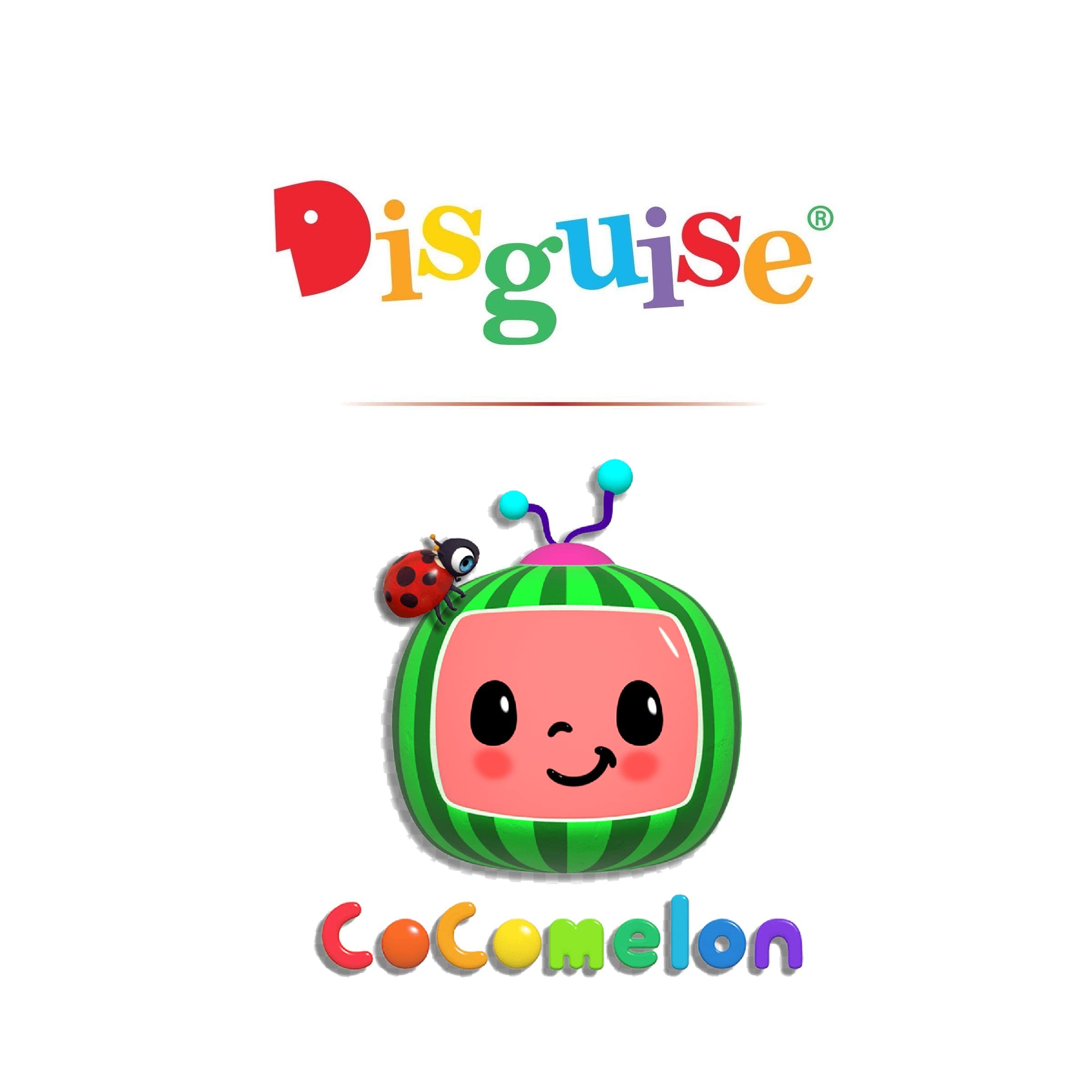 Disguise Cocomelon toddler dress ideal for dress-up play and imagination.