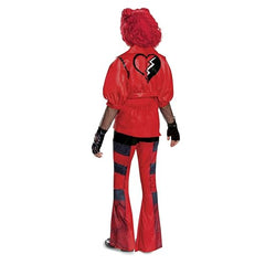 Disguise Descendants Red Deluxe jacket with attached shirt detail for authentic styling