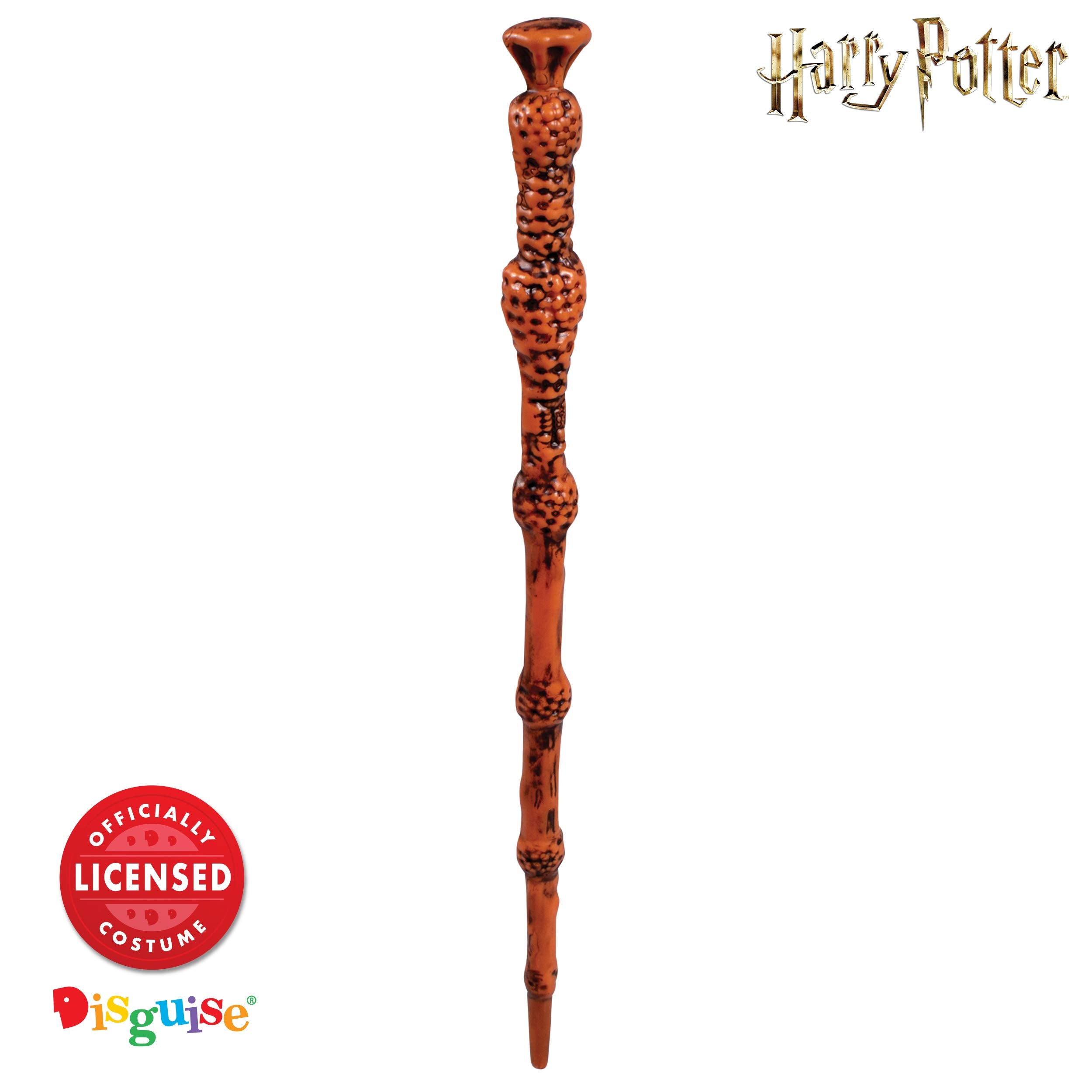 Licensed Harry Potter wand signals official merchandise and safety.