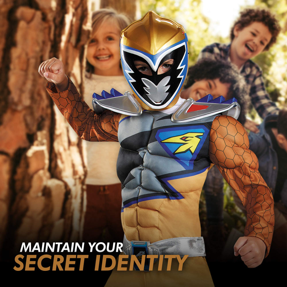 Disguise Dino Charge packaging image showing sturdy build for durable fun