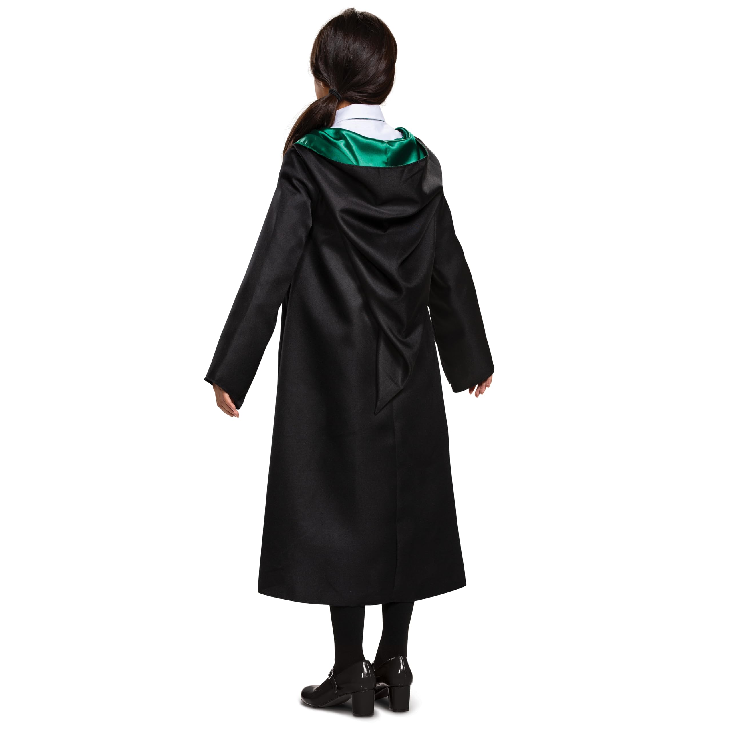 Disguise Slytherin kids size 7-8 robe fits young wizards