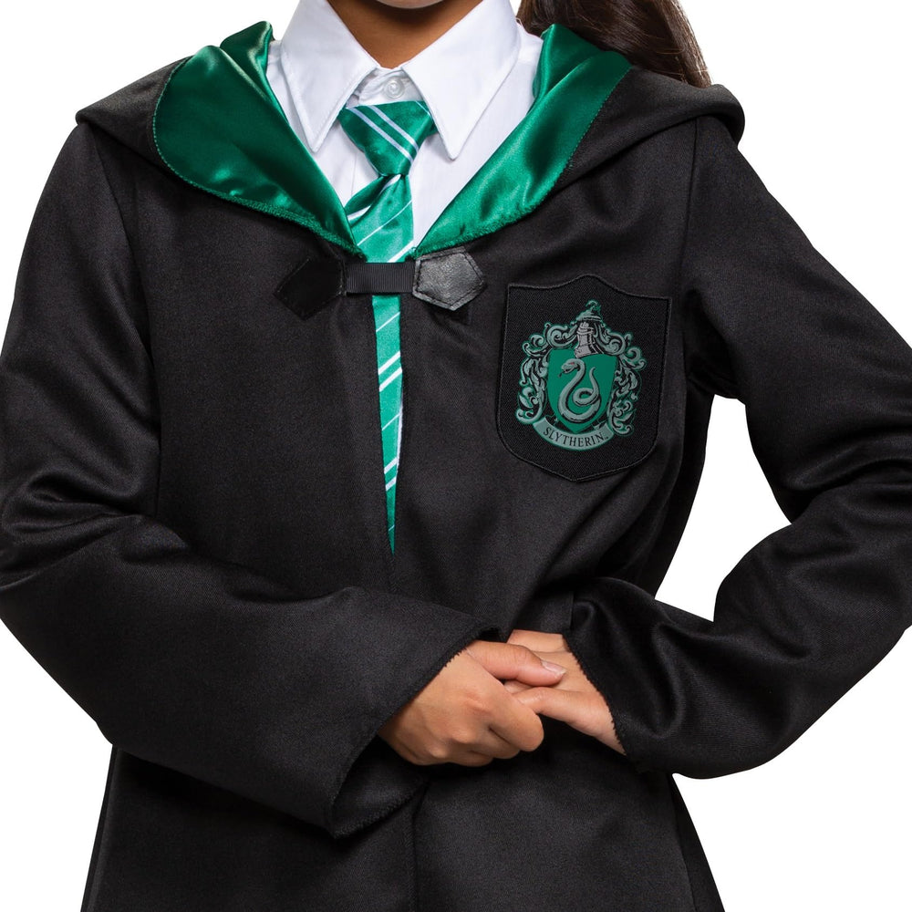 Disguise Slytherin twill fabric robe offers durable, comfortable wear