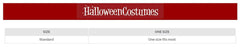 Disguise Jasmine wig side view, ideal for character cosplay and party costumes.