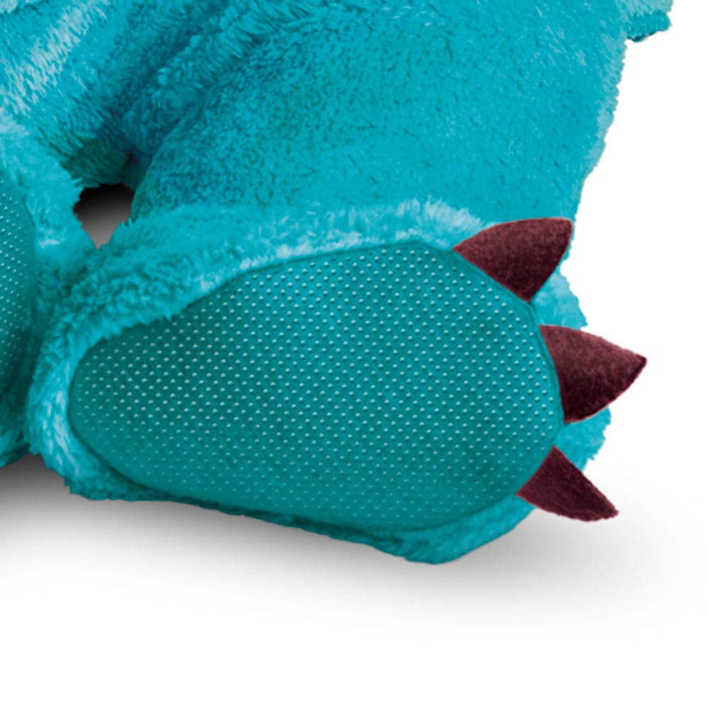 Disguise Sulley headpiece completes an authentic Monsters University look.