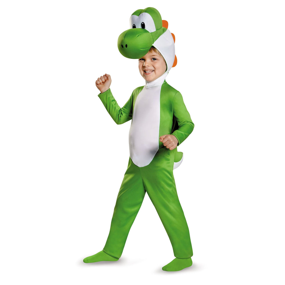 Disguise Yoshi toddler costume jumpsuit with tail for playful dress-up and Halloween