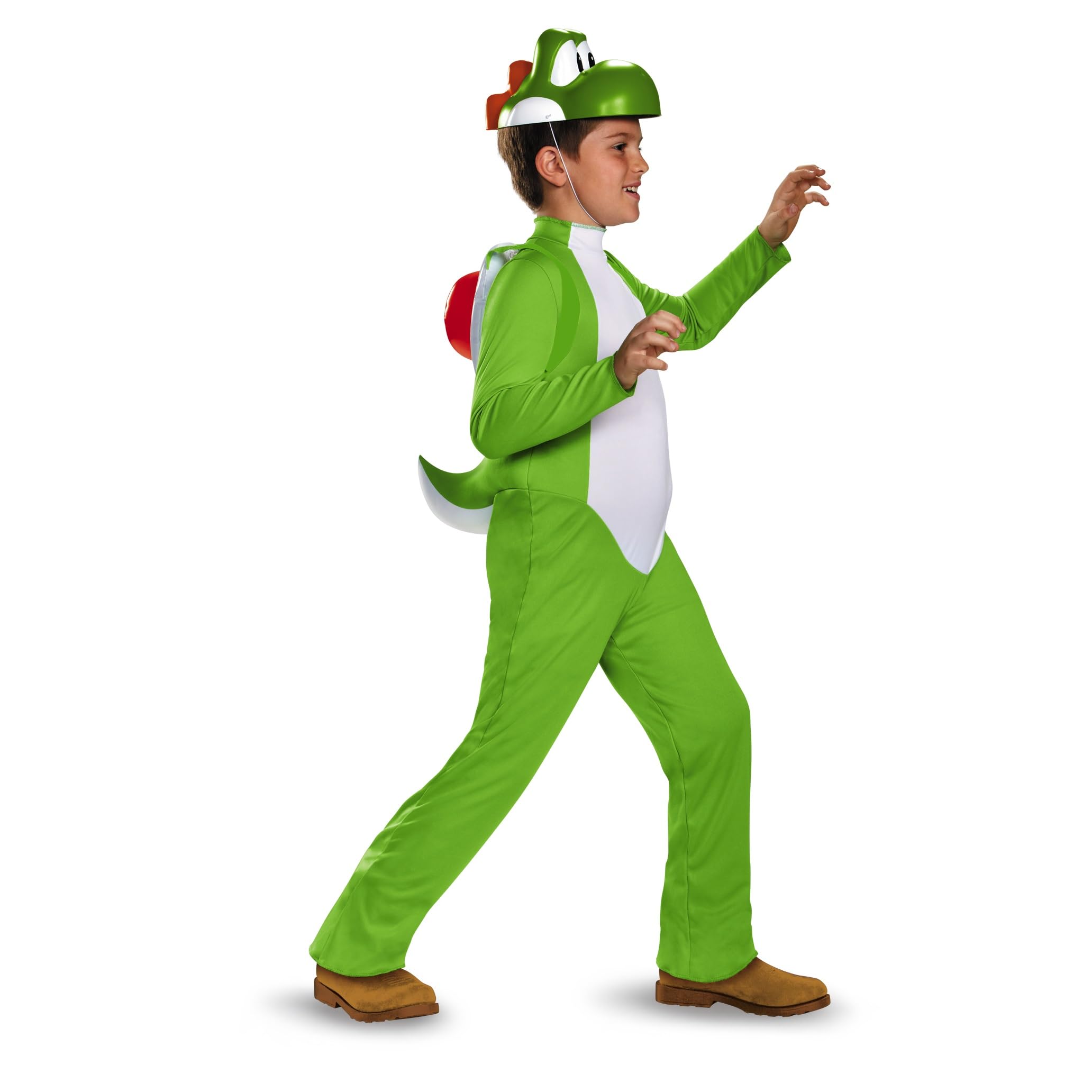 Disguise Yoshi Deluxe full look shows vibrant character styling for events