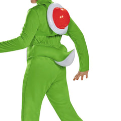 Disguise Yoshi Deluxe tail detail enhances authentic pretend play