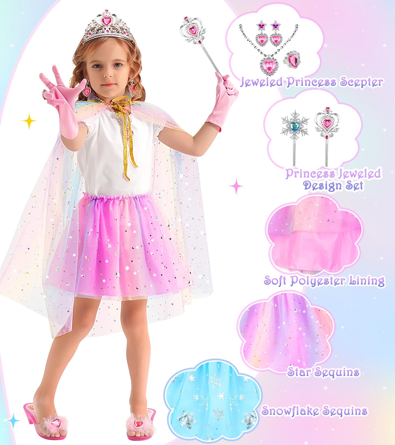 DISHIO magic wand for imaginative storytelling during pretend play.