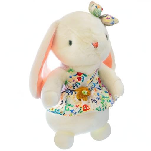 DiSiMi cozy rabbit companion for storytime and naps.