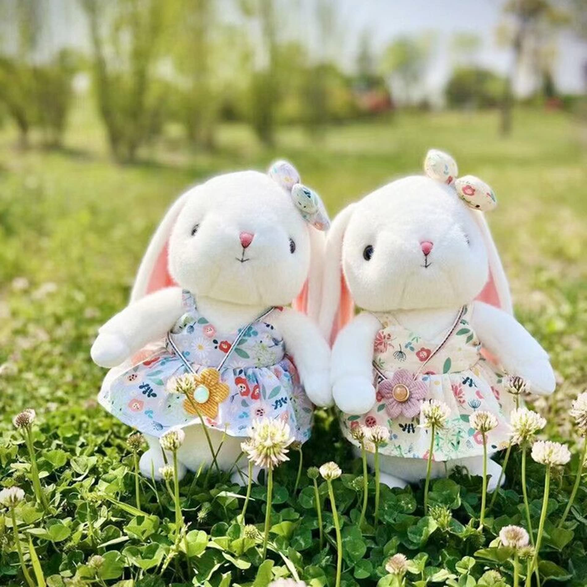 DiSiMi safe, soft bunny toy great for crib snuggles.