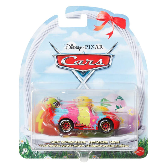 Disney Cars Easter Buggy packaging shown, ideal for gift-ready display and spring collection