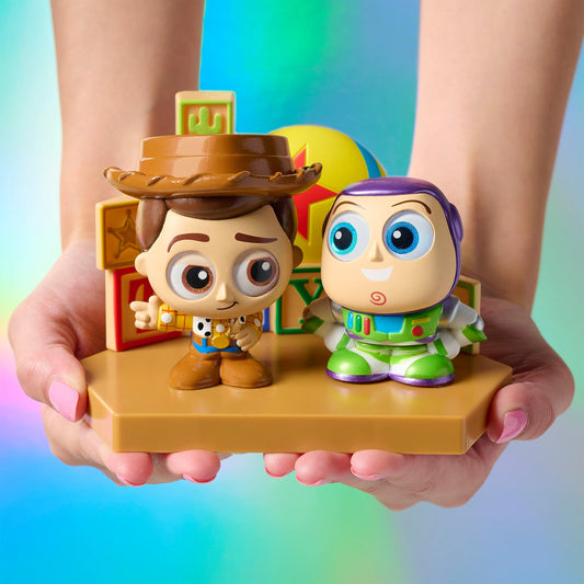 Disney Doorables Grand Entrance 3-inch figures set offers a bold display centerpiece for fans.