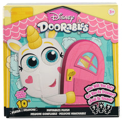 Disney Doorables Puffables Jessie 10-inch plush, perfect for imaginative play.