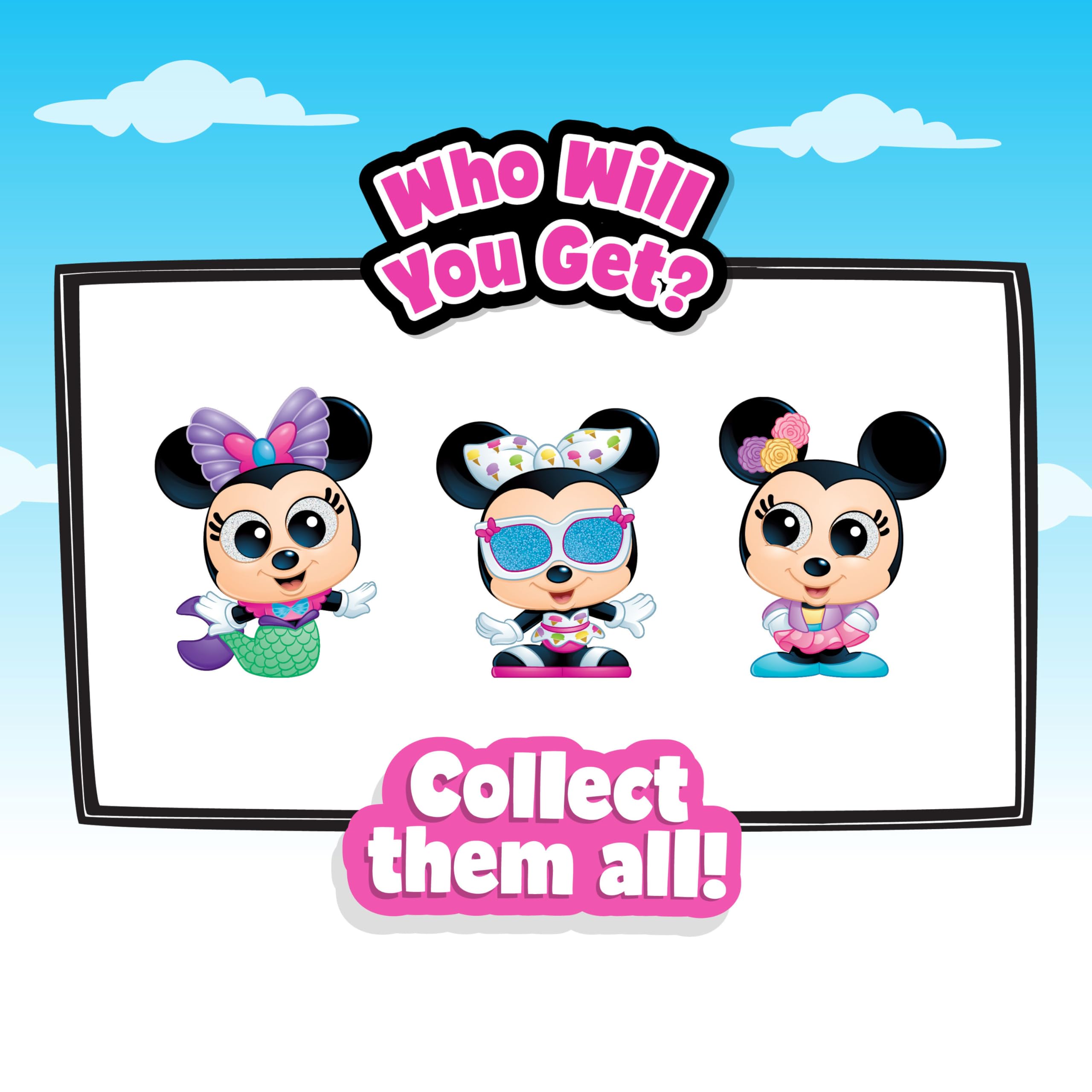 Disney Doorables Puffables Minnie 10-inch plush for cuddles and travel