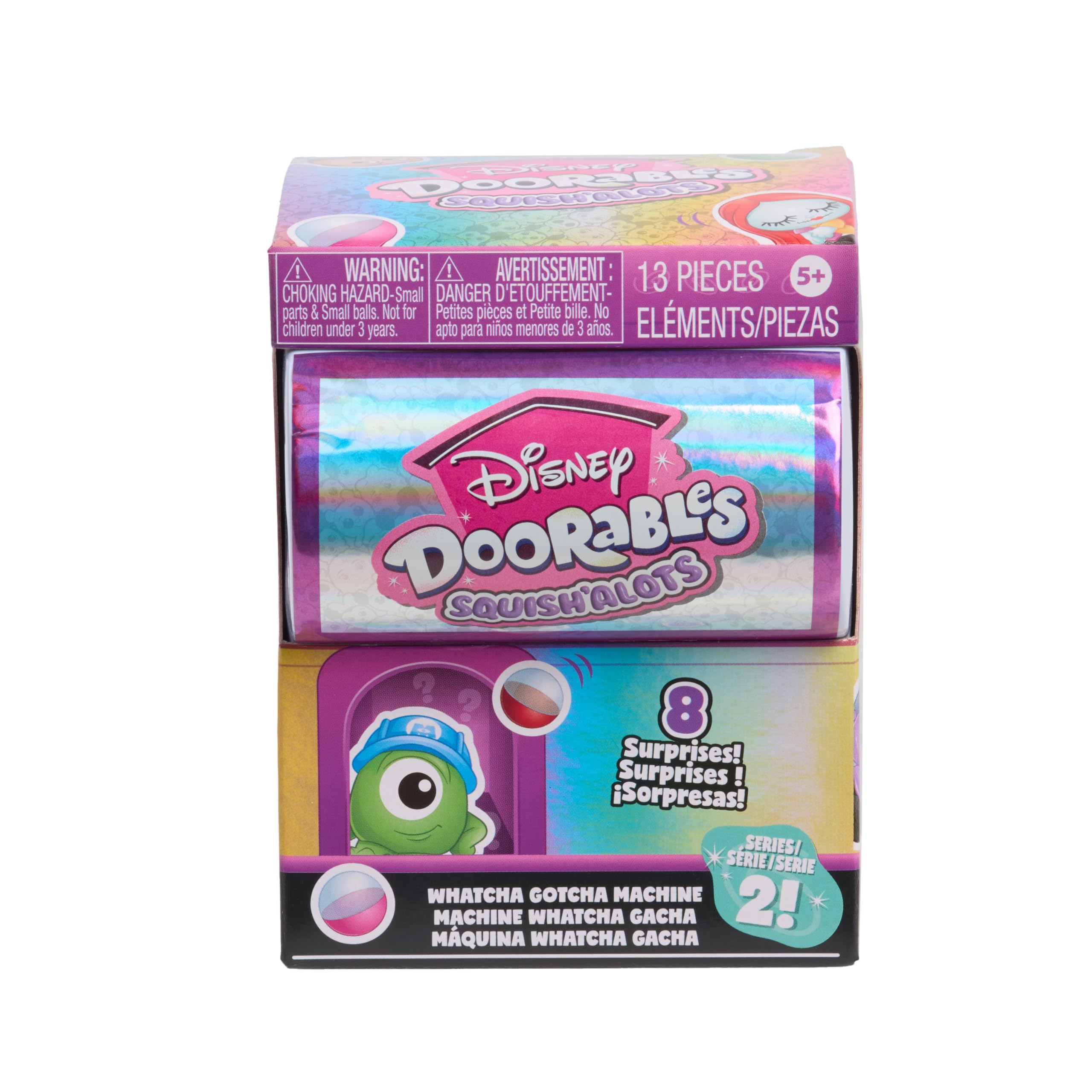 Disney Doorables refillable mini-machine keeps unboxing excitement alive.