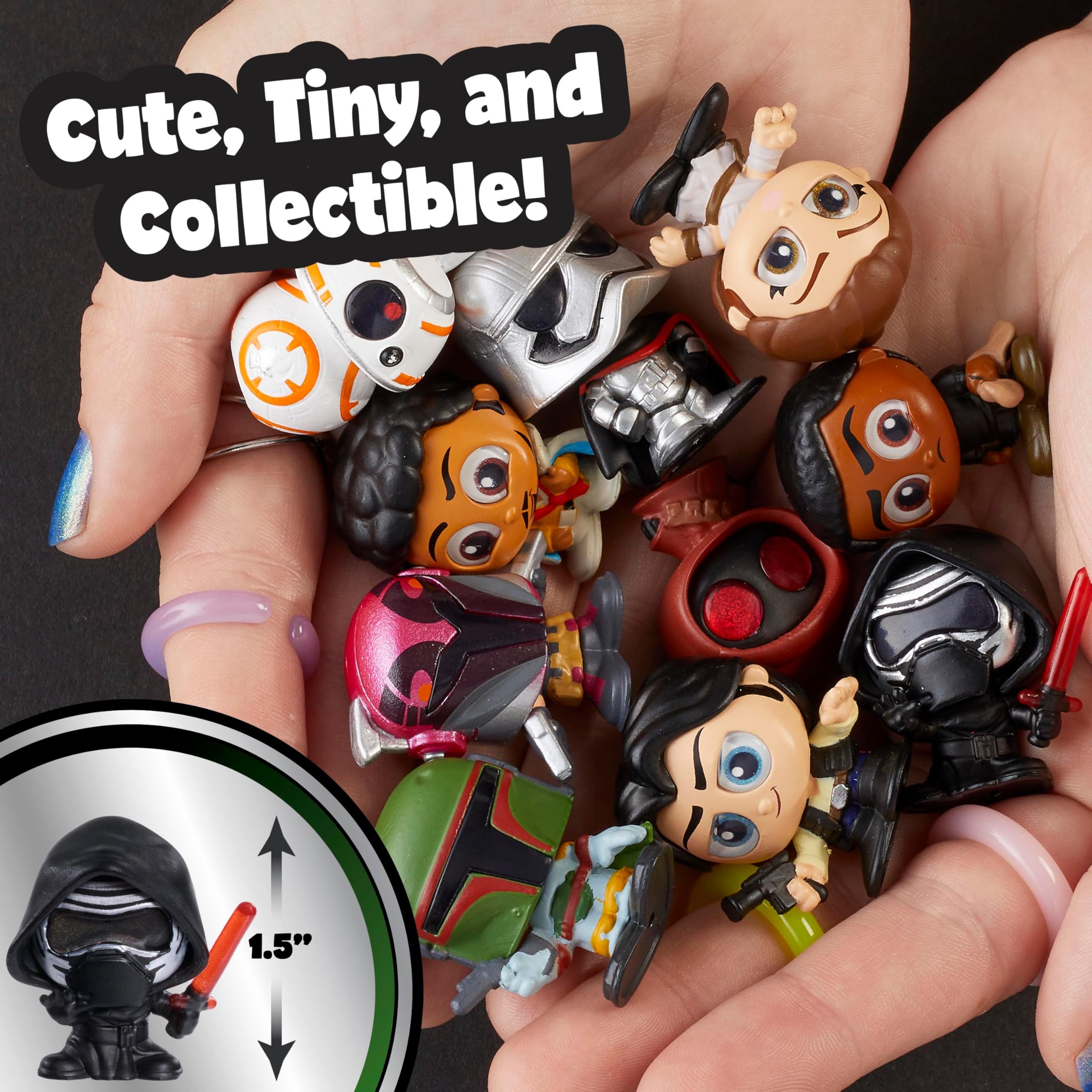 Disney Doorables Star Wars Galactic Cruisers Mandalorian with vehicle for action-packed storytelling