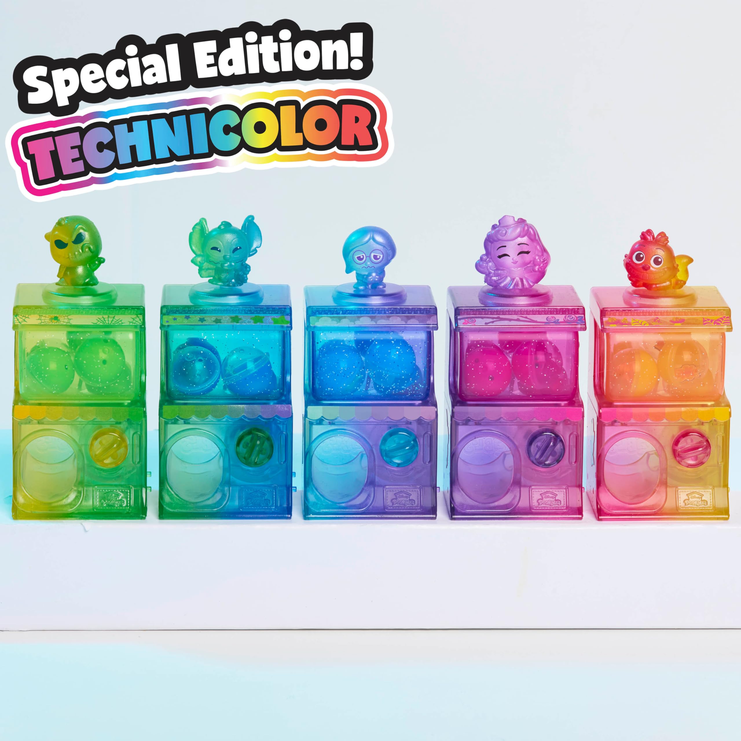 Disney Doorables sticker sheet enhances customization and play prompts.
