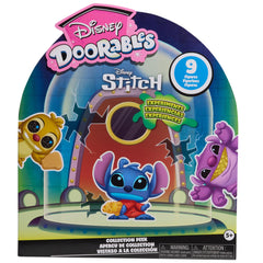 Disney Doorables Stitch Experiments Peek box for display and gifting.