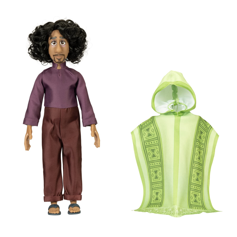 Disney Encanto Bruno doll sandals showcase iconic accessories completing the look