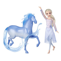 Disney Frozen 2 Elsa doll in light blue dress for imaginative play