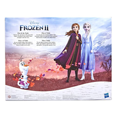 Elsa doll with twisted blonde hair for styling and dress up