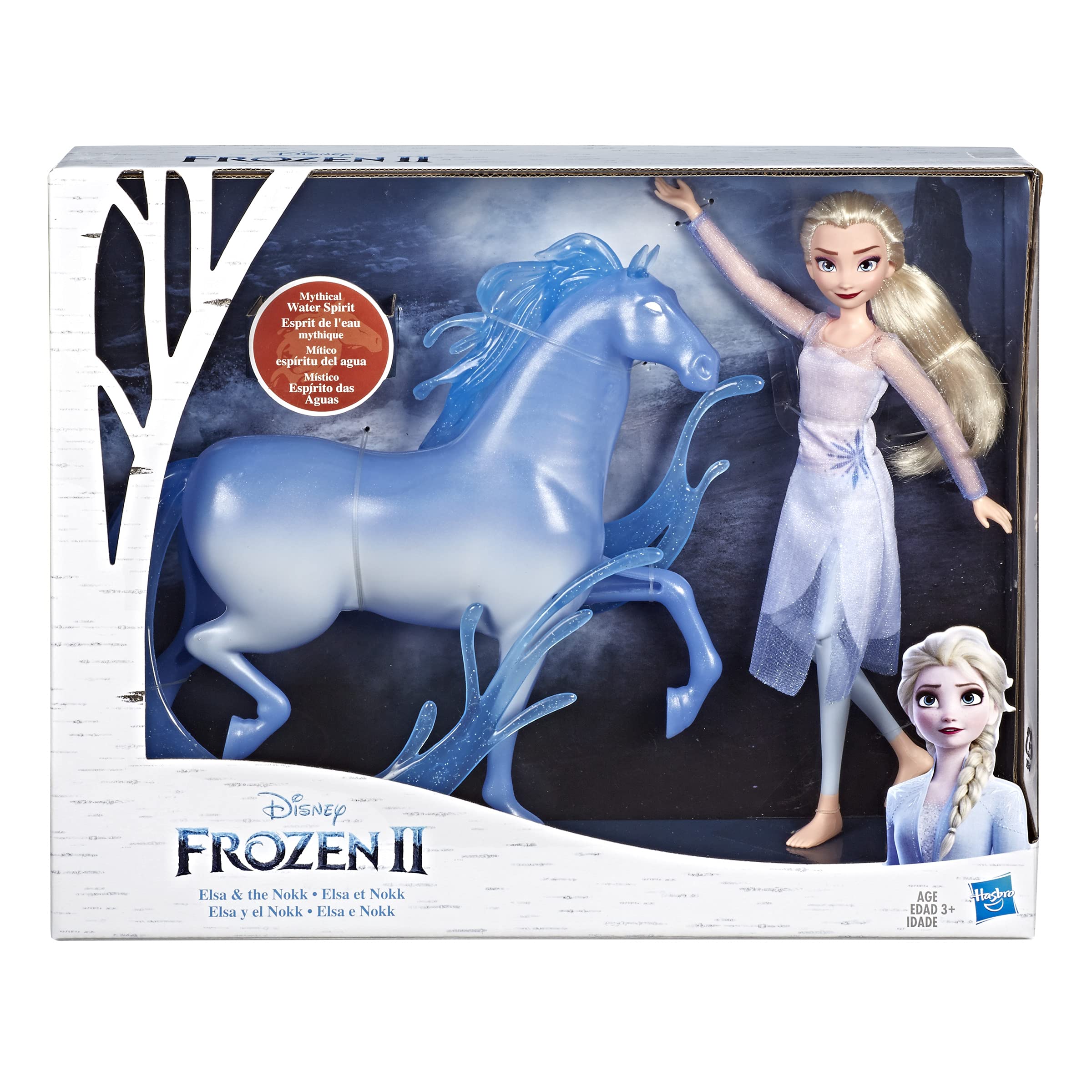 Disney Frozen 2 Nokk figure as a magical water spirit prop