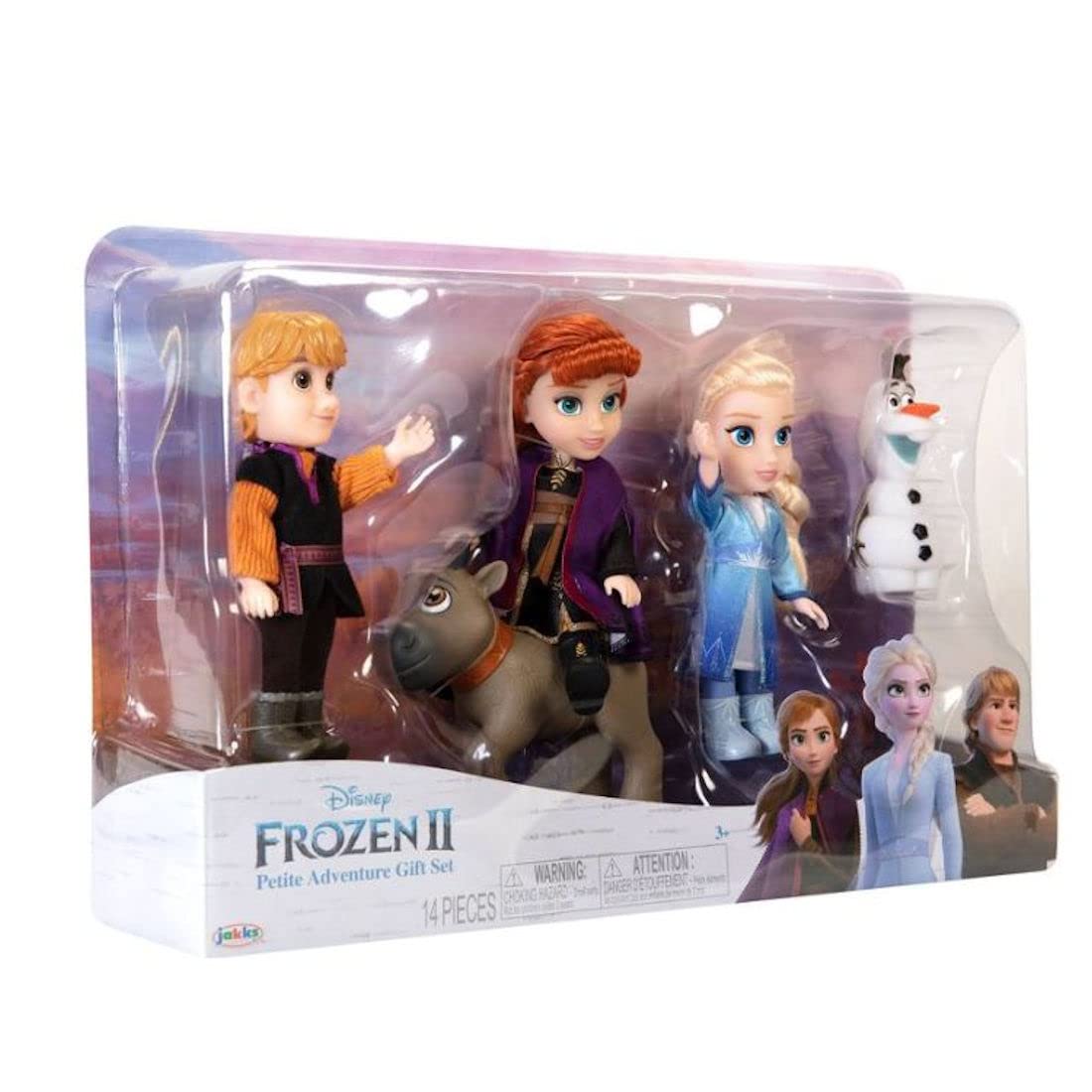 Disney Frozen 2 petite Kristoff doll in film outfit for playtime adventures on the go.