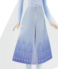 Disney Frozen Elsa doll side braid hairstyle for detailed styling play.
