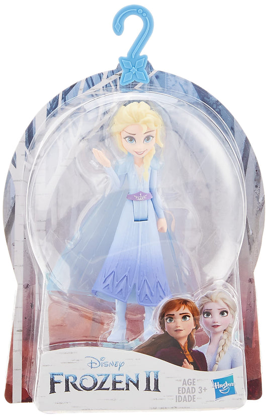 Disney Frozen Elsa small doll with removable cape for snowy adventures