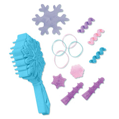 Disney Frozen Elsa styling head with elastic bands for versatile looks