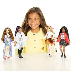 Disney ily 4EVER Bambi doll wearing cream sweater with deer graphic.