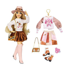 Disney ily 4EVER Bambi doll velvet bubble skirt enhances mix-and-match outfits.