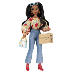 Disney ILY 4EVER Belle doll with rose-top encourages imaginative fashion play.