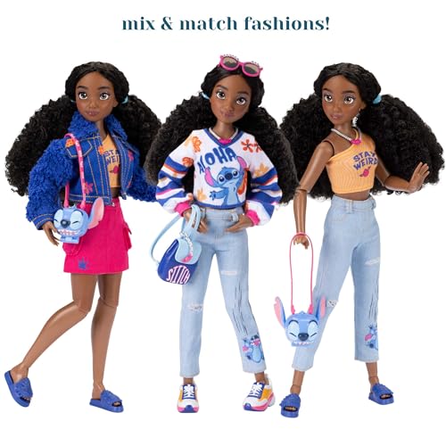 Disney ily 4EVER Stitch doll has 13 articulation points for dynamic posing