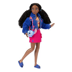 Disney ily 4EVER Stitch doll features a glittery blue Mickey ring for collectable moments