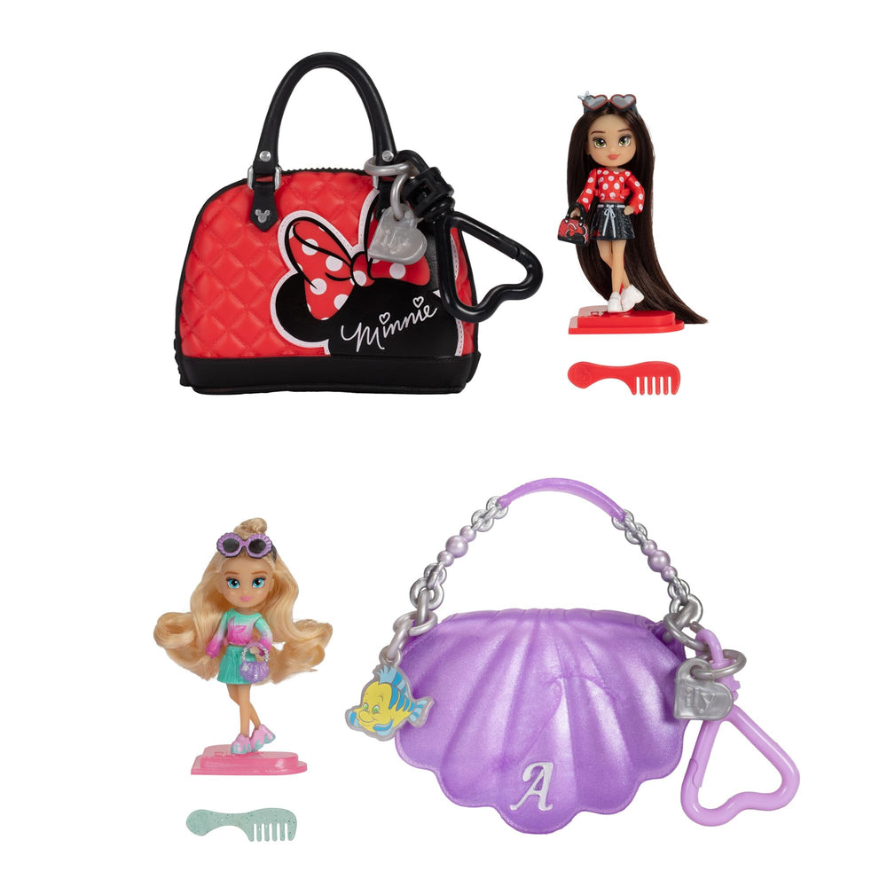 Disney ILY 4ever Tote-ily Teenies heart-clip keeps toys ready to go
