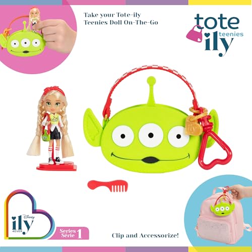 Disney ILY 4ever Tote-ily Teenies rooted hair for styling adventures