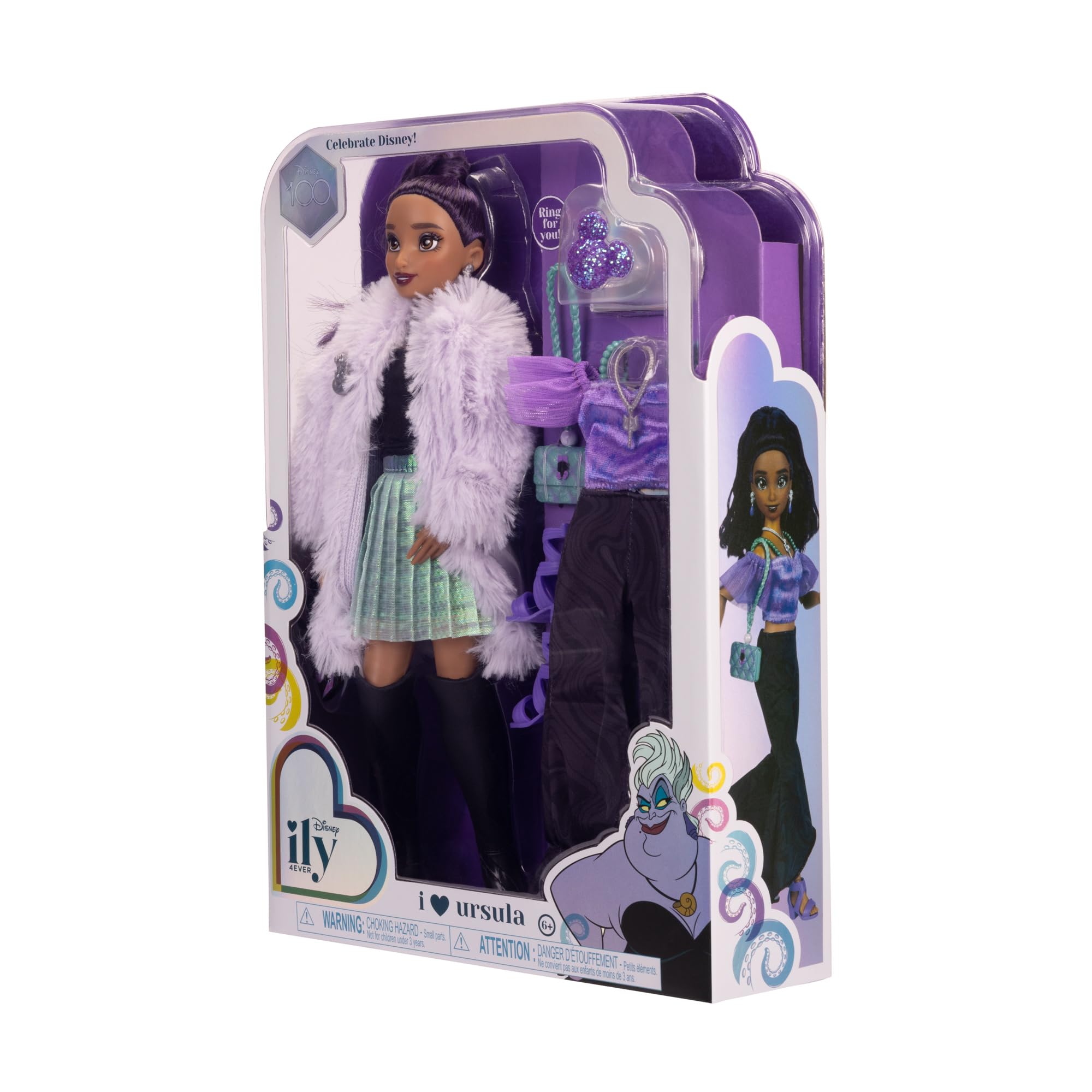 Ursula collection from Disney ily 4EVER with two outfits and accessories