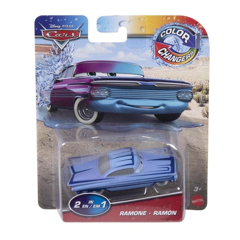 Disney Pixar Cars Ramone color changer figure supports imaginative play.