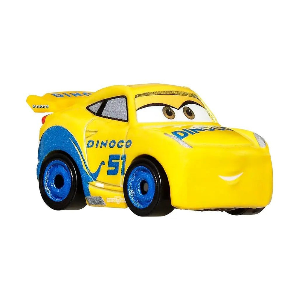Disney Pixar Dinoco Cruz Ramirez figure ideal for race-inspired storytelling.
