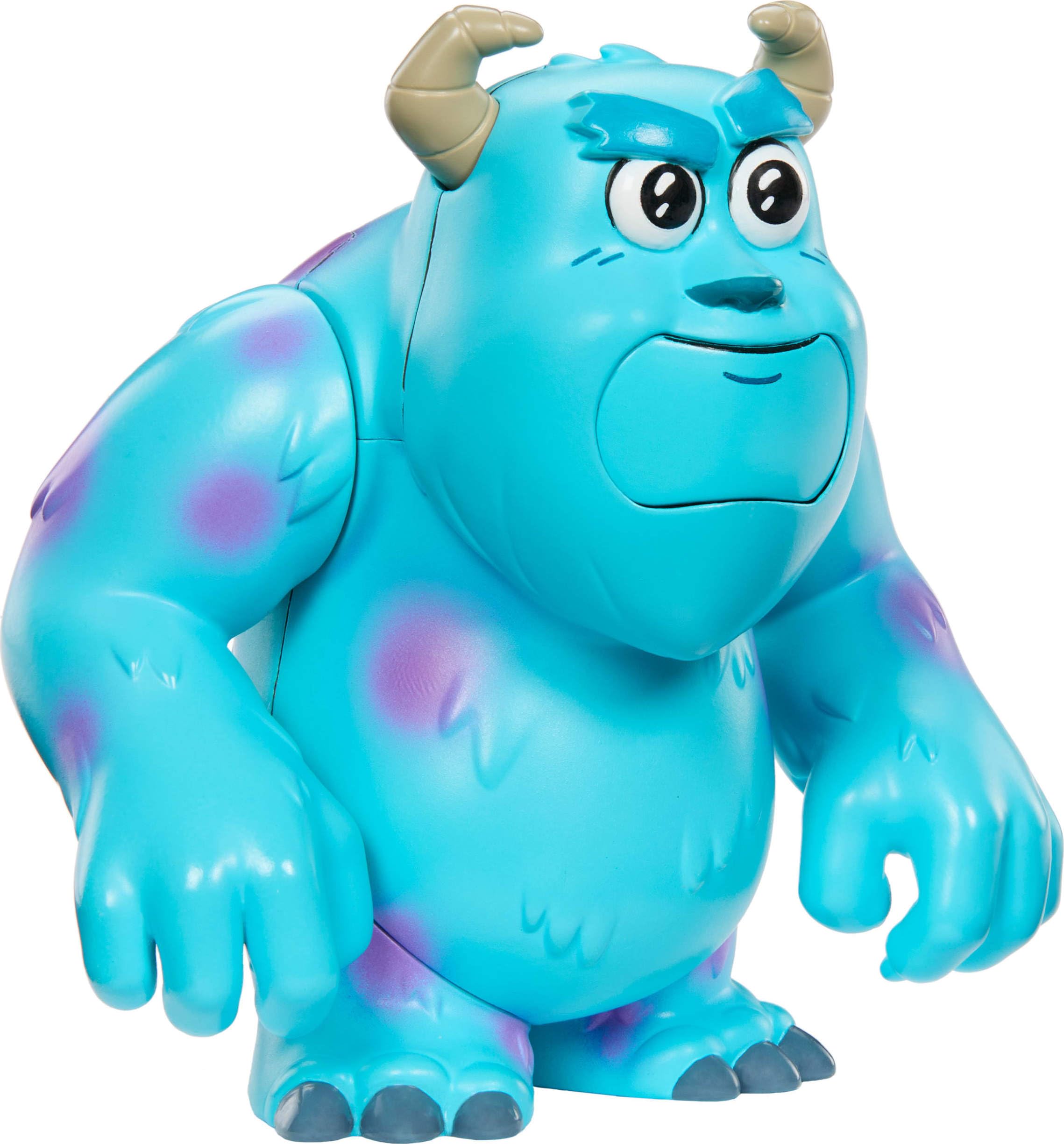 Disney Pixar Sulley Click Figs pose highlights dual expression for play and display