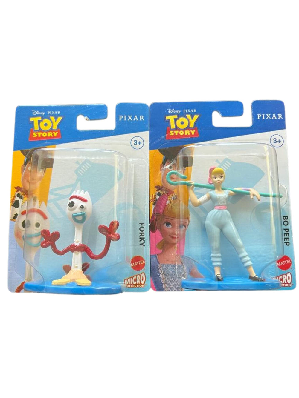 Disney Pixar Toy Story 4 Bo Peep and Forky mini figures cake toppers add charm to celebrations